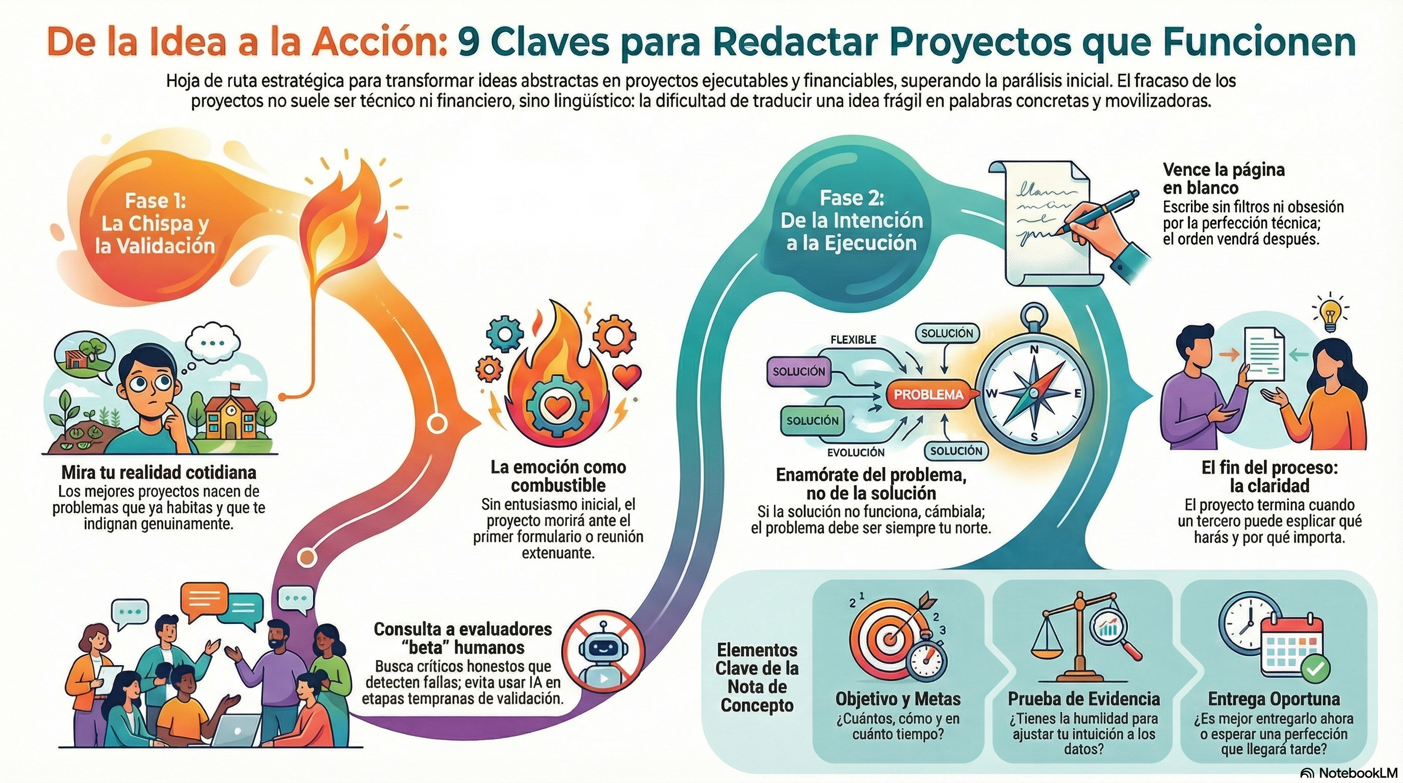 Consejos prácticos a la hora de escribir proyectos